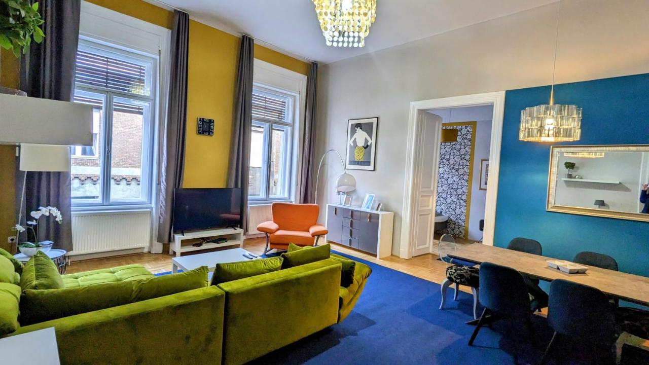 Freeparking - Great Synagogue Apartment, 2 Bedroom, 5 People ,Wifi, Ac Budapest Exterior photo